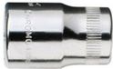 Bahco Dop zeskant 1/4inch 7mm