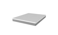 Cecotec Viko-elastische matras en afneembare overtrek, Original Flow, 120 x 200 cm, 3 lagen, hoogte 25 cm, hoge sterkte, geprofileerde schuimkern HRC2+, MorphoAdapt+, Fresh & EasyClean
