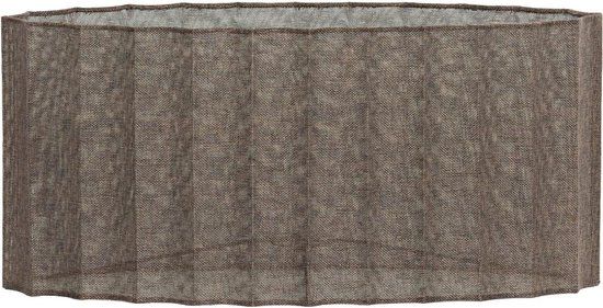 Light & Living Lampenkap ovaal Disli - Bruin - 45x21x22cm