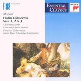 Viol.Konz.1-3 Mozart: Violin Concertos 1, 2 & 3 / Zukerman, St. Paul CO
