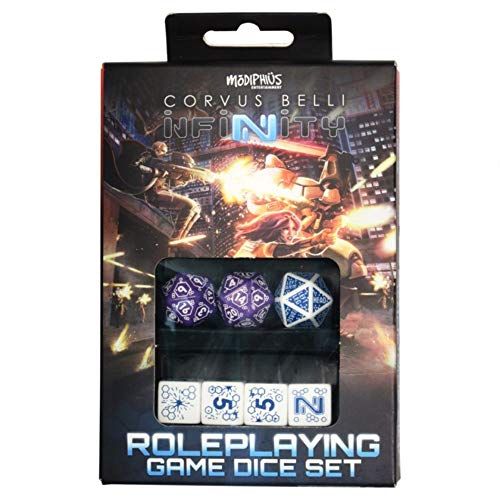 Modiphius Infinity RPG: Dobbelstenen Set - Gecombineerd Leger (7)