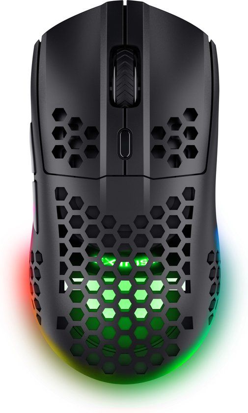 Trust GXT 929 Helox Draadloze Gaming Muis - Zwart