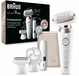 Braun Silk-épil 9 Flex 9-360 3D Epilator - 40 Pincetten - Roze/Wit
