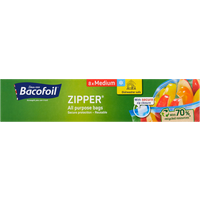 Bacofoil Zip Allround Medium Zakjes - 8 stuks