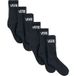 Vans Sokken - Classic Crew ROX (6-pack) - S tot XL - voor Mannen - zwart