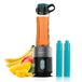 Cecotec Power Titanium Fresh&Go Blender, 650 W, lemmet met 4 messen met zwarte titanium coating, inclusief 2 koelbuizen en 2 robuuste bekers van 600 ml