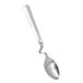 Metaltex 258302 Honinglepel van roestvrij staal, 15,5 cm, zilver