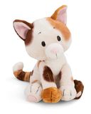 NICI Knuffeldier, gelukskat, 20 cm, bruin