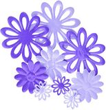 Craftime AC0130 V FAB Flowers-aansluiting, lila