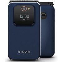 emporiaJOY - Functionele telefoon - RAM 64 MB / intern geheugen 128 MB - microSD slot - 240 x 320 pixels - rear camera 2 MP - bosbes