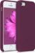 kwmobile hoesje geschikt voor Apple iPhone SE (1e gen. 2016) / iPhone 5 / 5S - Hoesje met siliconen coating - Smartphone case in bordeaux-violet