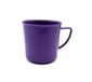 Kimmel Handbeker handvat mok theekop koffiebeker herbruikbaar onbreekbaar 180 ml, kunststof, paars, 21-000-1509-1