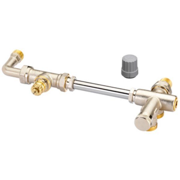 Danfoss 013G3344 onderblok 2 pijps wand