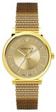 Versace V-Circle VE5A00720 Goudkleurig Stalen Dames Polshorloge