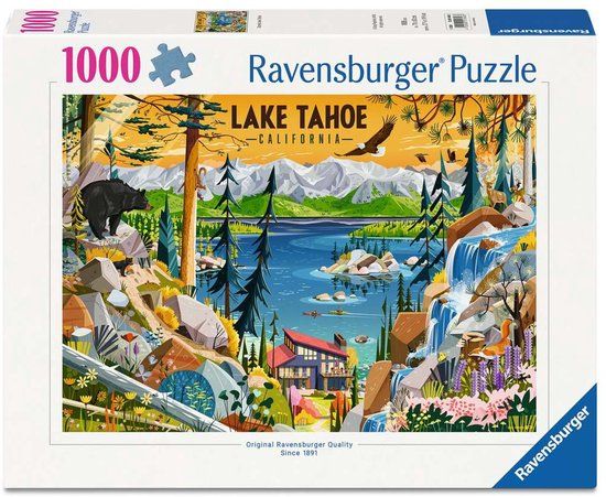 Ravensburger Sacred Lake Tahoe Legpuzzel - 1000 Stukjes