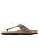 Bayton Teenslippers 'Mercure' taupe / zwart