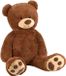 mel-o-design Iko-Import Klaus Otte Gmbh Teddy beer knuffel van zachte pluche - 64 cm zittend/100 cm staand - bruin
