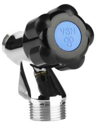 VSH 0566665 Buitenkraan 1/2 zwart - 8711985156928