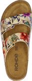 Rohde 5864 - Dames Teenslipper - Leer - Rubber - Diversen - Maat 40