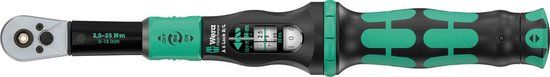 Wera Click-Torque Lock A 6 R/L 05075694001 Momentsleutel 1/4 (6.3 mm) 2.5 - 25 Nm