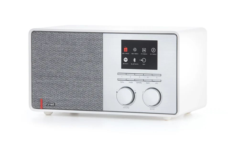Pinell Supersound 301 - DAB+ Internetradio - Wit