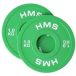 HMS CBRS Serie - Olympische Gewichtschijven - 2x1 kg - Staal en Gecoat met Rubber