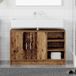 Maison Exclusive - Armoire de salle de bain, bois recyclé, 90 x 29 x 55 cm, fibre de bois