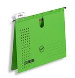 ELBA Hangmappen chic voor A4, van karton, groen, 25 stuks