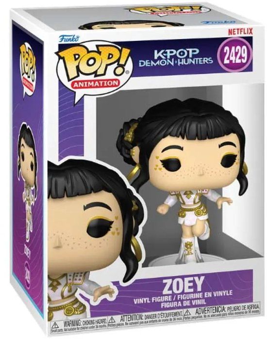 Funko KPop Demon Hunters Zoey vinylfiguur