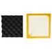 vhbw Filtre HEPA Compatible avec Hoover TS 2165, TS 2165 001, TS 2166 011, TS 2167 011, TS 2171 011 aspirateur