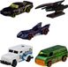 Hot Wheels Cars, set van 5 metalen speelgoedauto's of trucks op een schaal van 1:64 (stijlen kunnen verschillen)