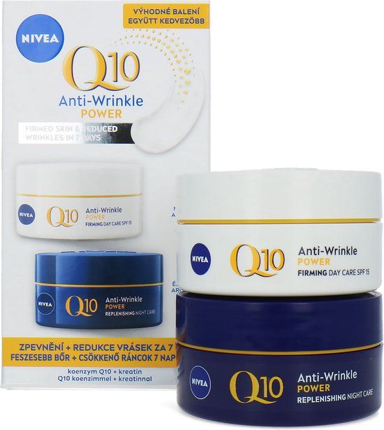 Nivea Q10 Anti-Wrinkle Power Day and Night Cream - 100 ml