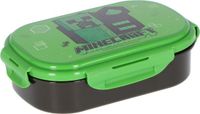 Minecraft Lunchtrommel - Broodtrommel met Bestek - Groen