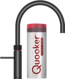 Quooker Fusion Round Black Boiling Water Tap with Combi+ Reservoir - Black