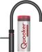 Quooker Fusion Round Black Boiling Water Tap with Combi+ Reservoir - Black