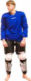 CCM 5000 Trainingsshirt IJshockey Shirt Lange Mouw Ademend & Sterk Volwassenen Blauw Maat M
