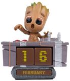 Groot 3D Kalender - Death Button - Marvel