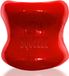 Oxballs Mega Squeeze Rekbare Ballstretcher TPR Rood