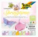 Folia Panda Folia 497/1515 - Vouwbladen Springtime, 15 x 15 cm, 80 g/m², 50 vellen gesorteerd in 10 motieven