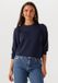 SELECTED WOMEN Slftenny 3/4 Sweat Top Dames - Donkerblauw - Maat XS