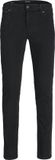JACK&JONES JJICLARK JJORIGINAL SQ 356 NOOS Heren Jeans Zwart Katoen Blend Straight Fit