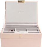 STACKERS BLUSH PINK Sieradendoos - Juwelendoos - Sieradenhouder - Sieraden Organizer - 2-set
