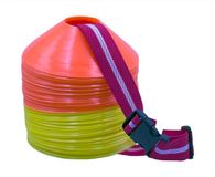 Softee Ceinture de cônes Souple Noir/Vert - 30