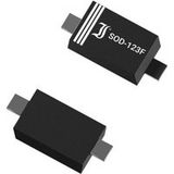 Diotec Zenerdiode BZT52B2V4 Behuizingssoort (halfgeleider) SOD-123F Zenerspanning 2.40 V Vermogen (max.) P(TOT) 0.5 W Blokkeerspanning U(R) 1 V