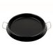 G3 Ferrari G10184 Anti-aanbakpan voor pizzaoven G10177 Delizia Anniversary, metalen handgrepen met bescherming tegen verbranding, optionele accessoires, bruikbaar als paellerie, zwart