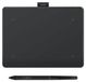 Merkloos Grafische tablet Draadloos Bluetooth - 16 x 9,9 cm - Minimalistisch - Zwart - Voor pc en telefoon