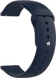 By Qubix - Sportbandje voor Garmin - 18mm - Navy - Maat S/M