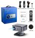 T08 Plus - Vidéoprojecteur domestique - Prend en charge 4K/8K, 1080p - LED 3600 ANSI lumens - Clé Google TV Android 11 - Mise au point et correction trapézoïdale automatiques - Bluetooth 5.4 - Diagonale d'image : 102–762 cm