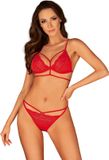 Obsessive Diyosa Two Pieces Set Rood XS/S