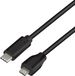 Logilink CU0197 USB-kabel USB 2.0 1 m USB C Micro-USB B Zwart